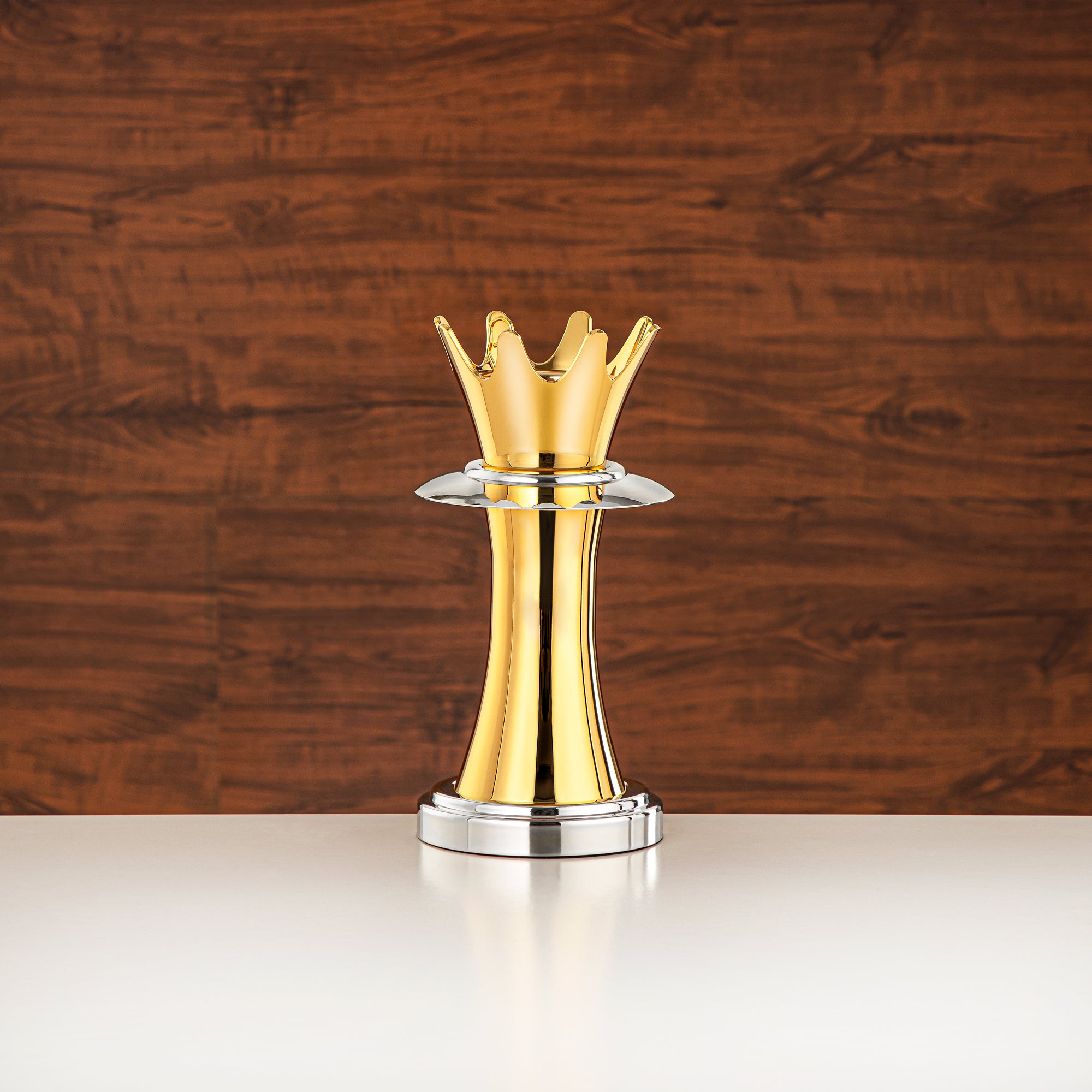 مبخرة المرجان 10 سم فضي وذهبي - HT2411013