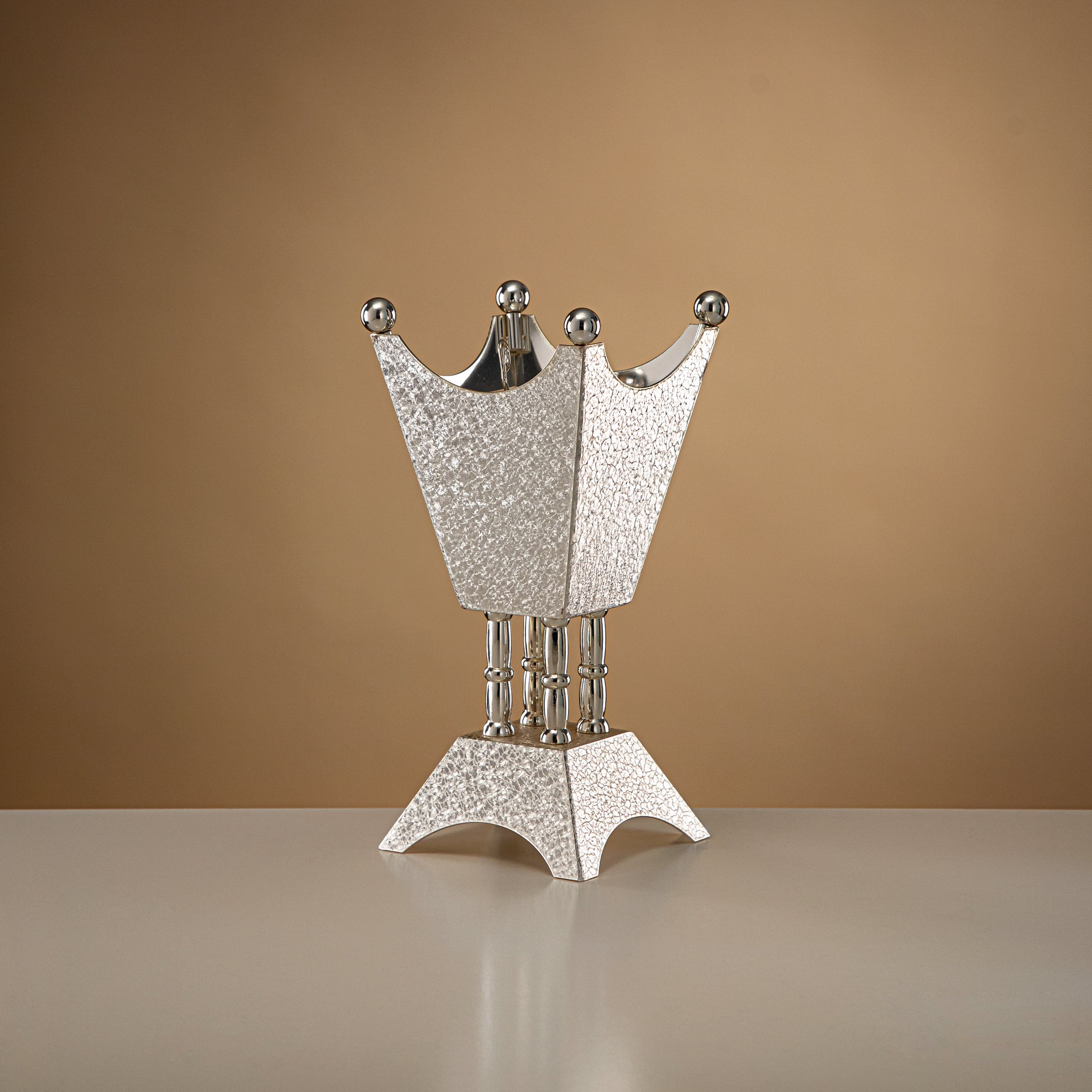 مبخرة المرجان فضية 22 سم