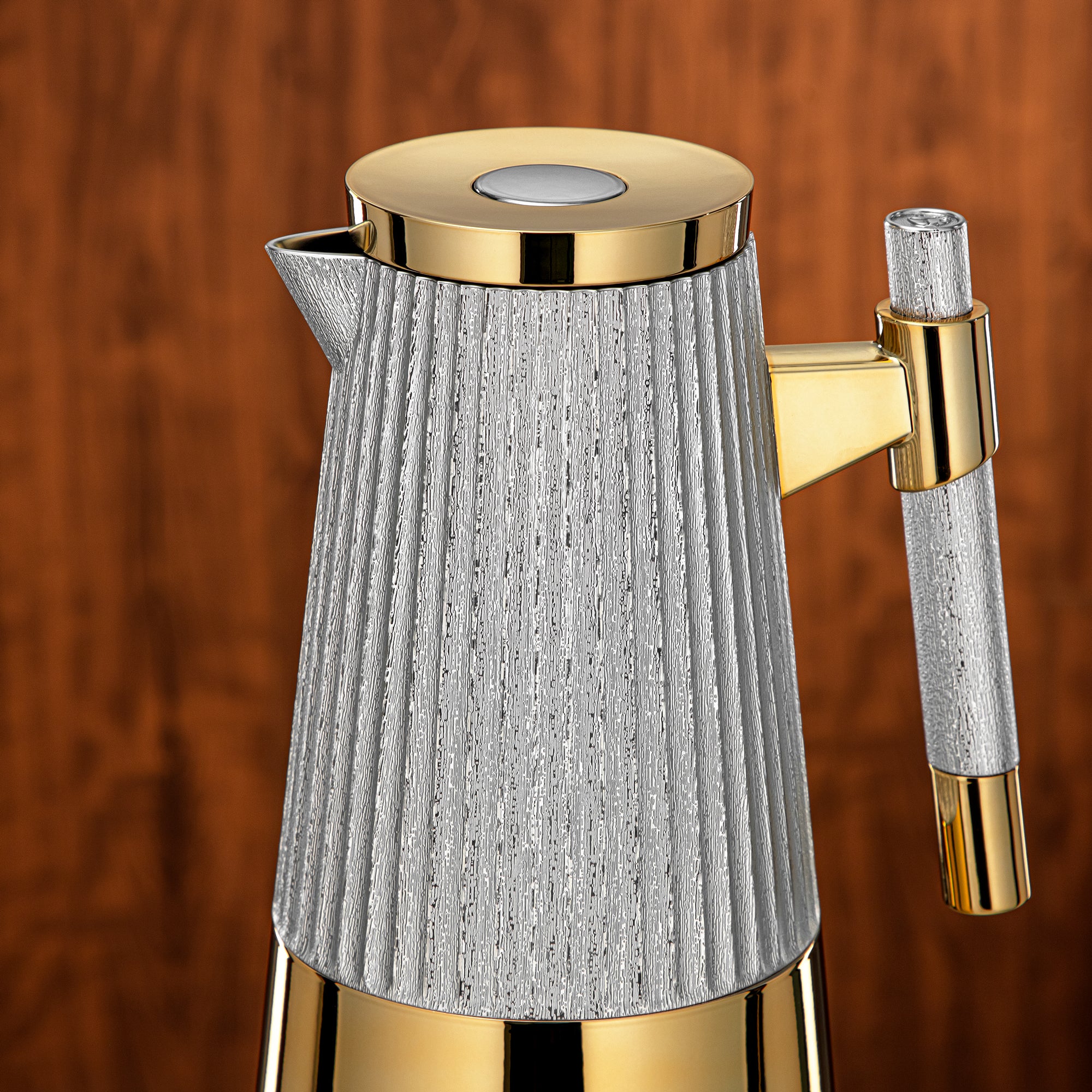 طقم ترامس المرجان 1 لتر + 1 لتر فضي وذهبي