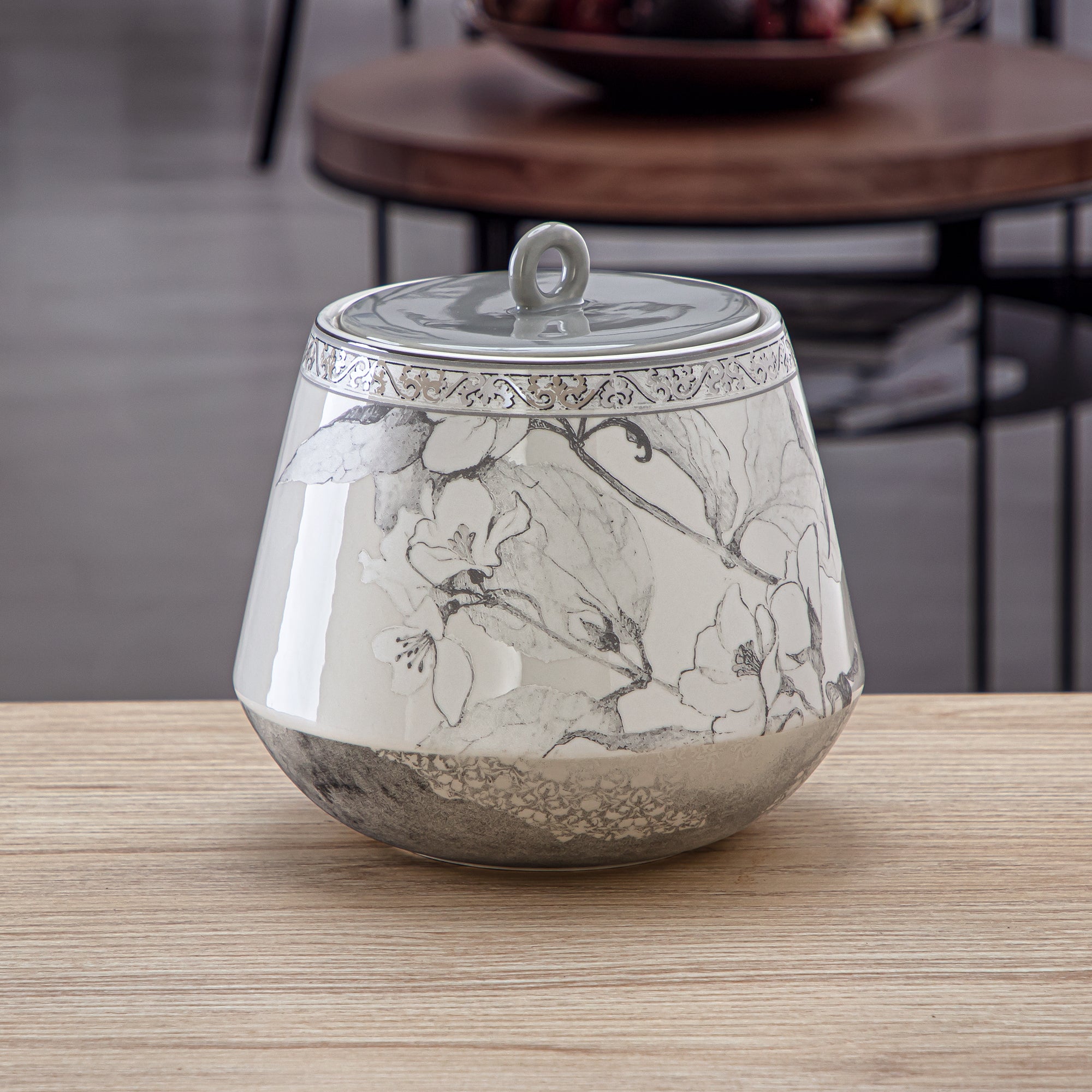 برطمان كوكيز بورسلين من المرجان 1800 مل - 8588