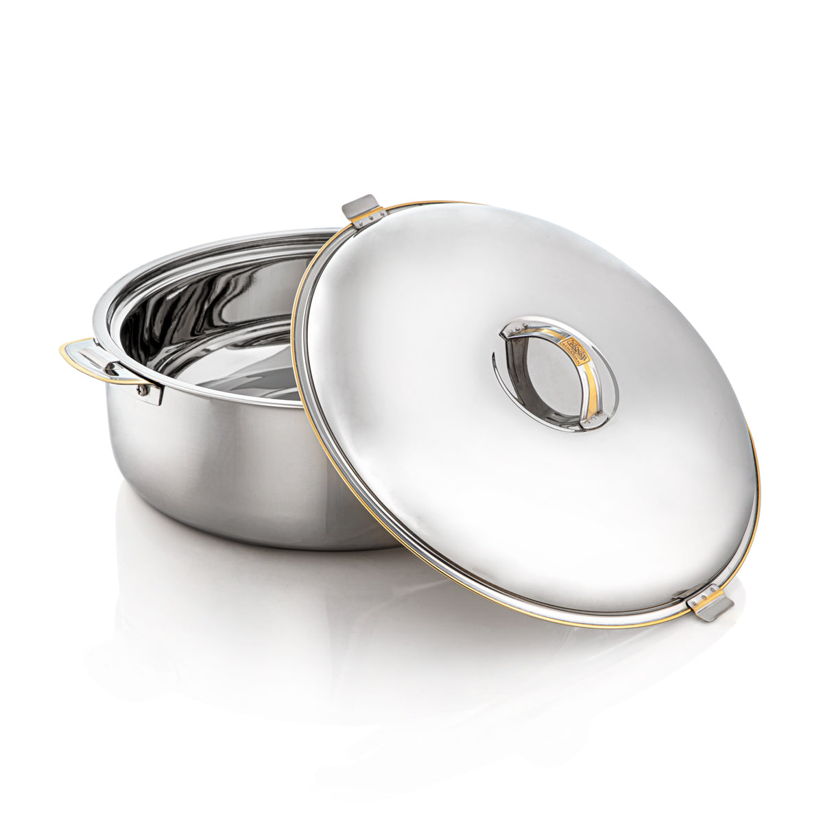 حرارة المرجان ستينلس ستيل من تشكيلة كلاسيك 10000 مل فضي وذهبي - H23PG1