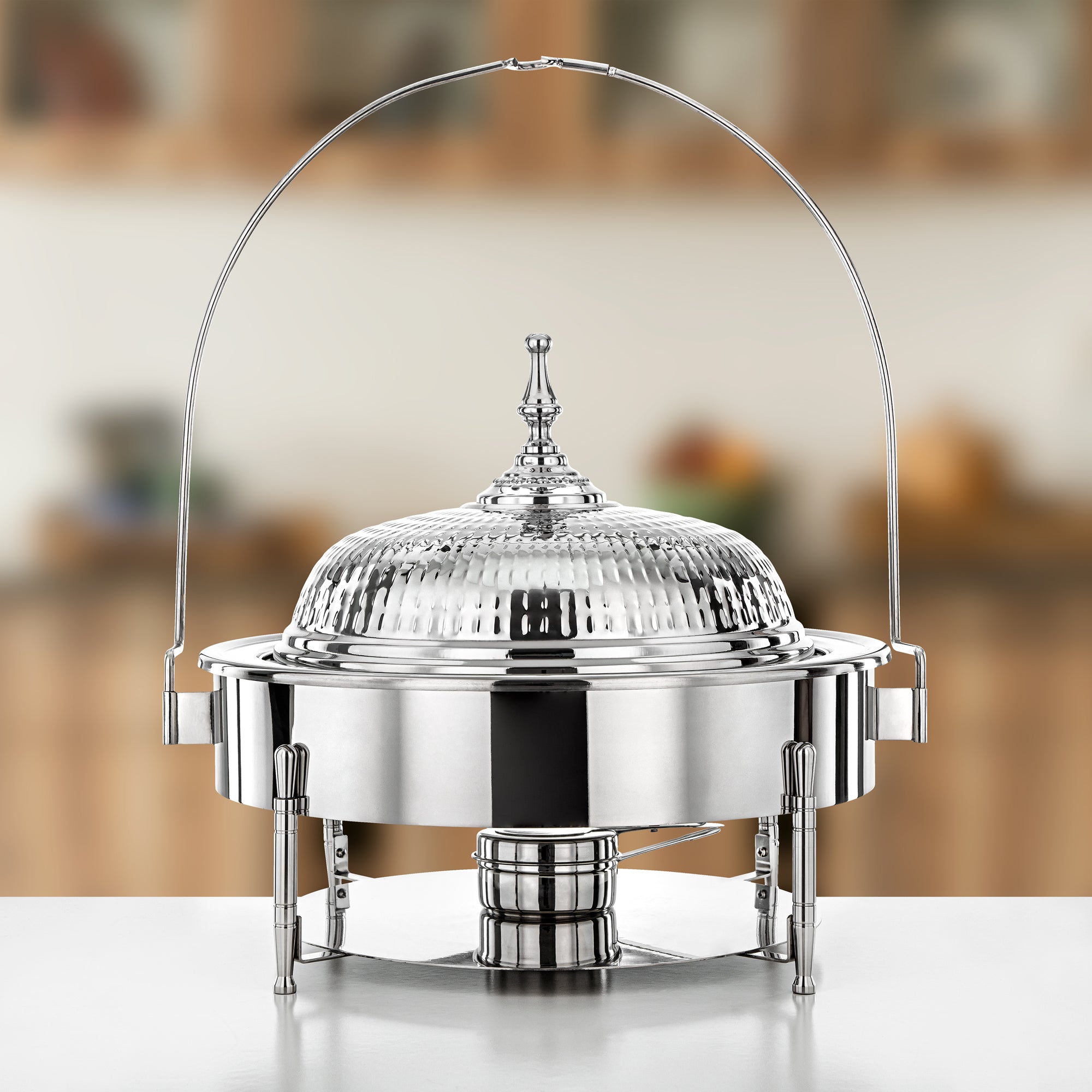 Almarjan Chafing Dish 50 cm Mirror Finish