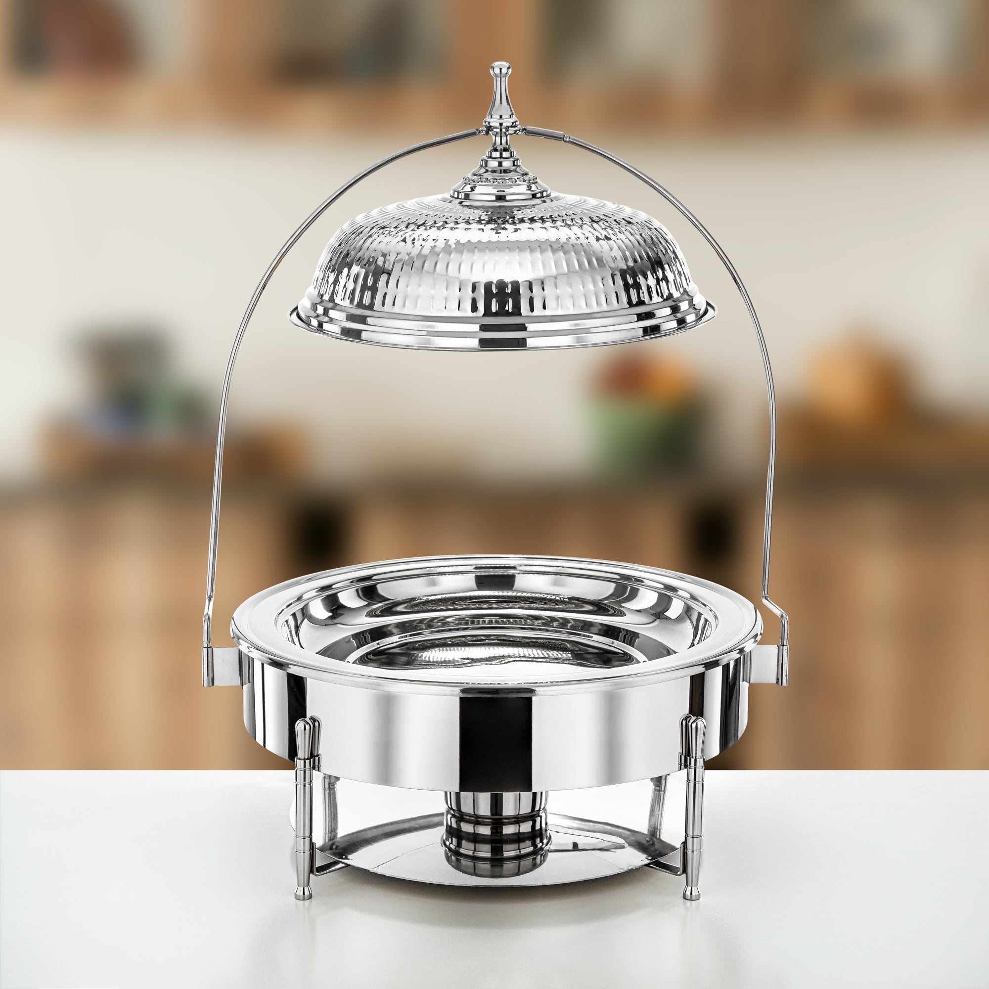 Almarjan Chafing Dish 50 cm Mirror Finish