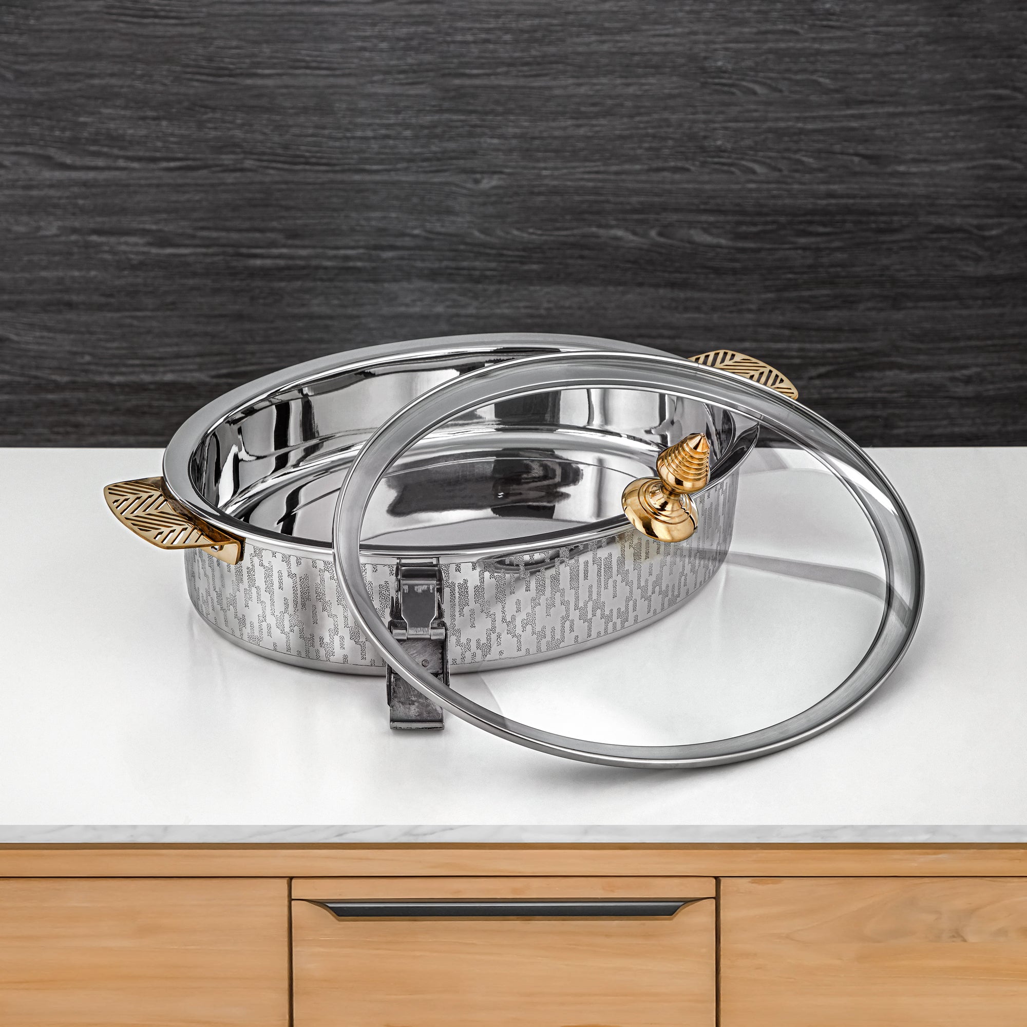 حرارات المرجان ماندى كوليكشن ٣٥ سم فضي وذهبي