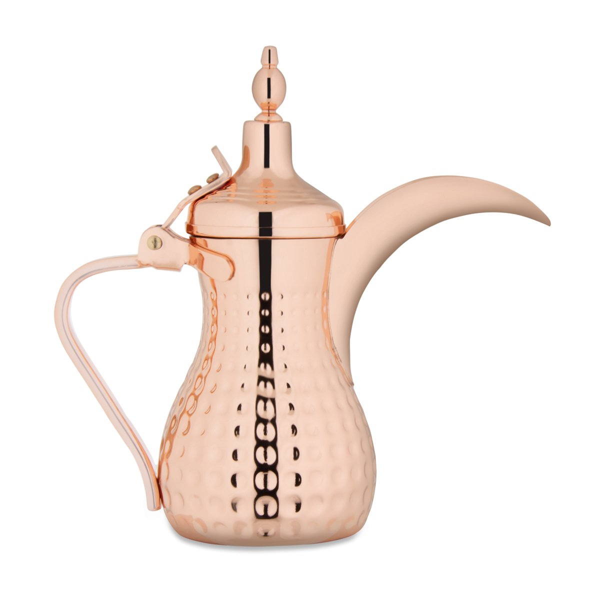 Almarjan 0.5 Liter Hammered Collection Stainless Steel Dallah Copper - STS0010558