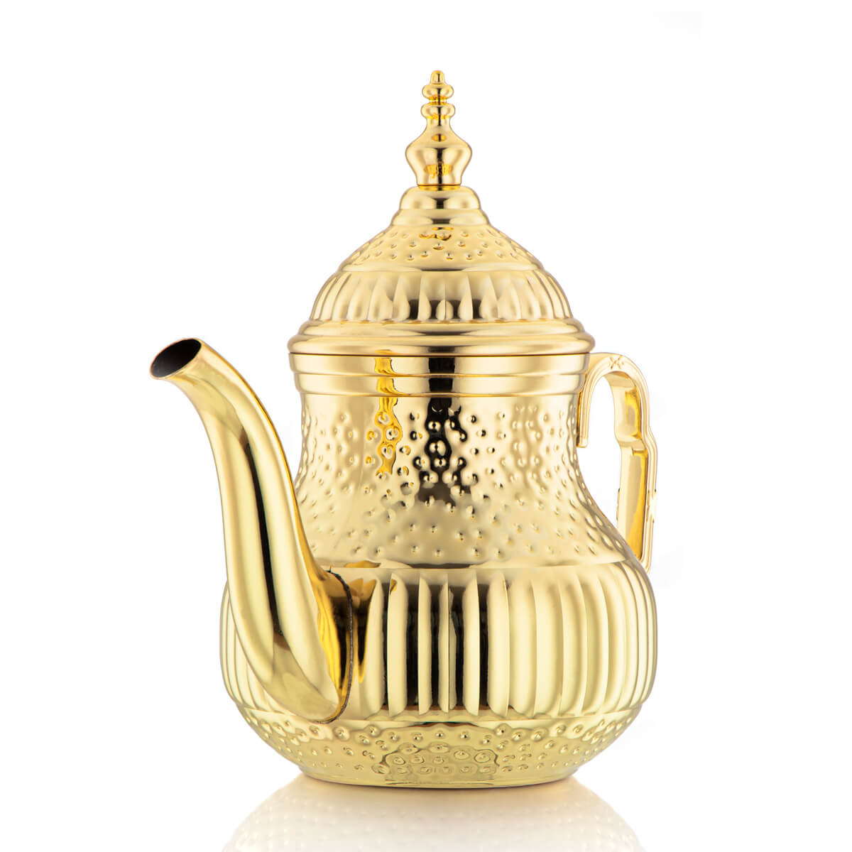 Almarjan 1.2 Liter Stainless Steel Teapot Gold - STS0010743
