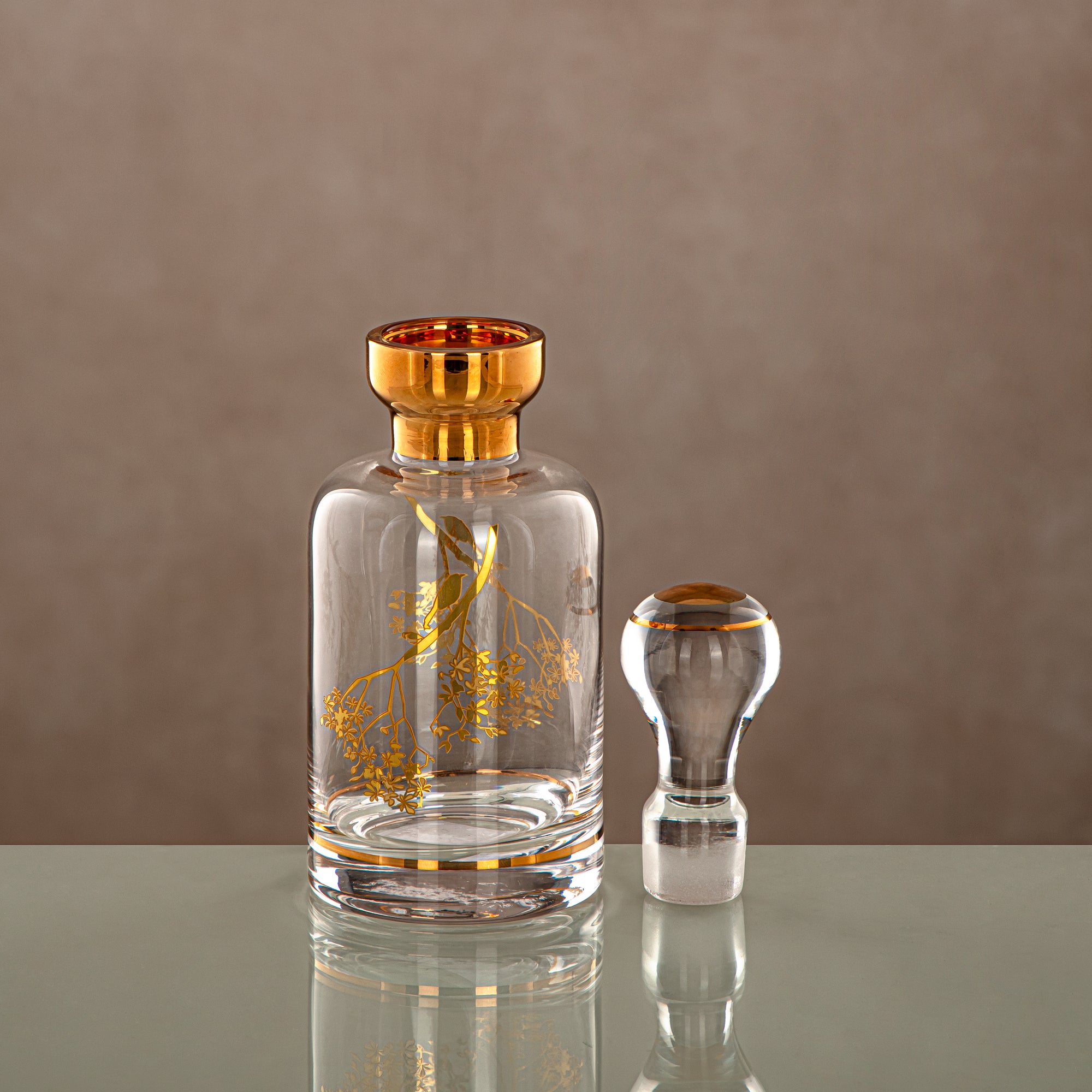 زجاجة عطر المرجان شفافة وذهبية 29 توله (0863P-XQZT-GLD) التجمعات، المناسبات الخاصة، رمضان، العيد