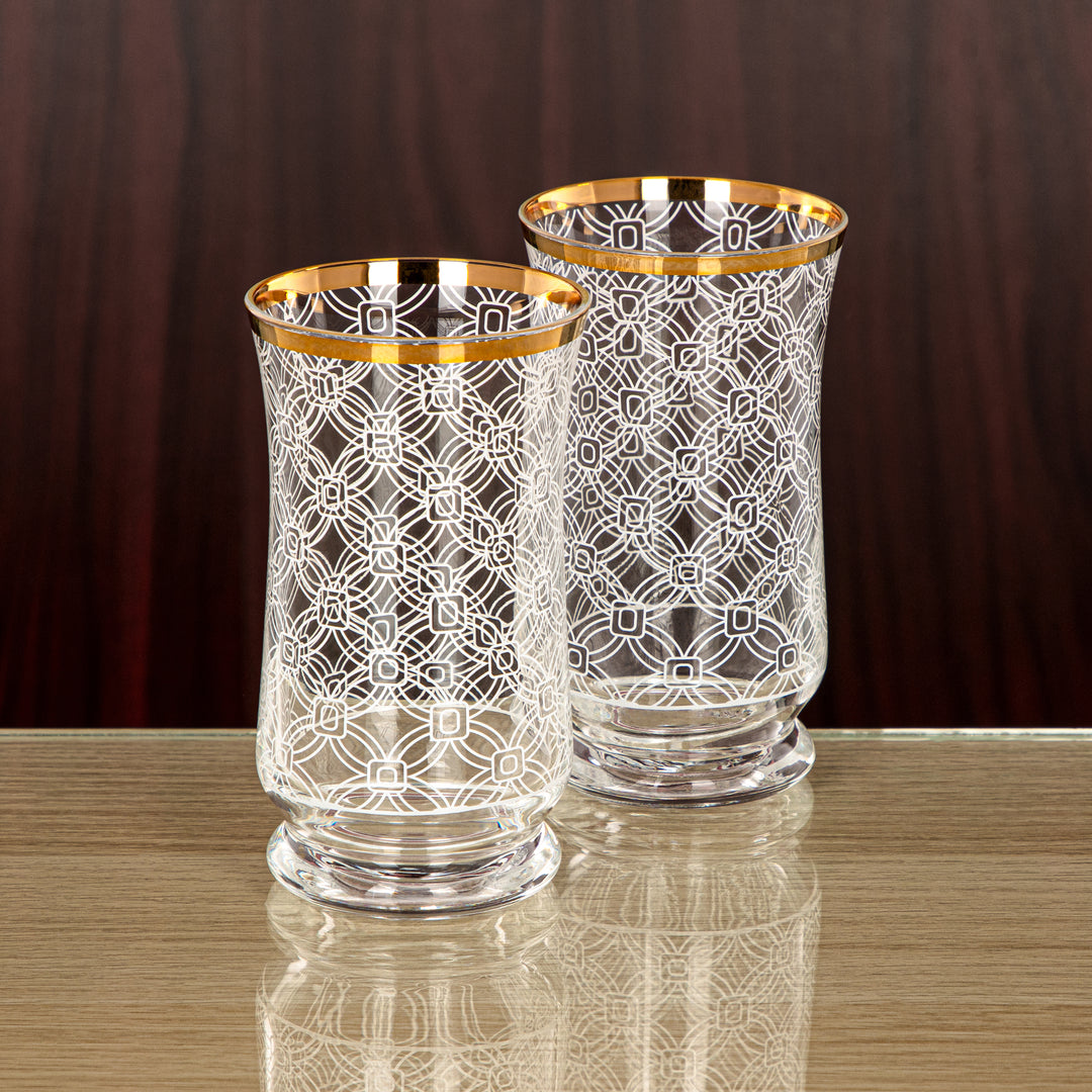 Almarjan 250 ML Glass Water Cup - 1102B-SFY