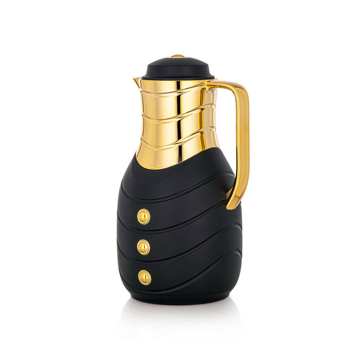 Almarjan 2 Pieces Vacuum Flask Set Black & Gold - FG203AB-100 MBL/G