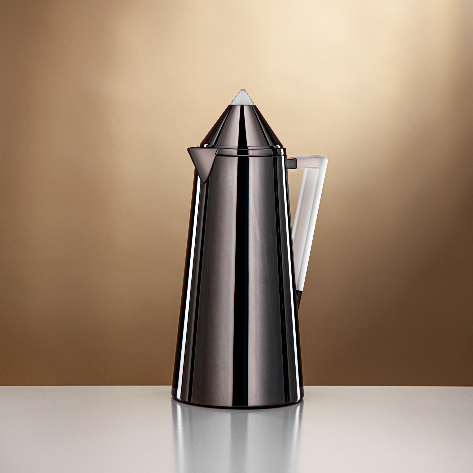 Almarjan Vacuum flask 0.7L + 1.0L Gun black & frost (FG818-070/100 GBL/FA)