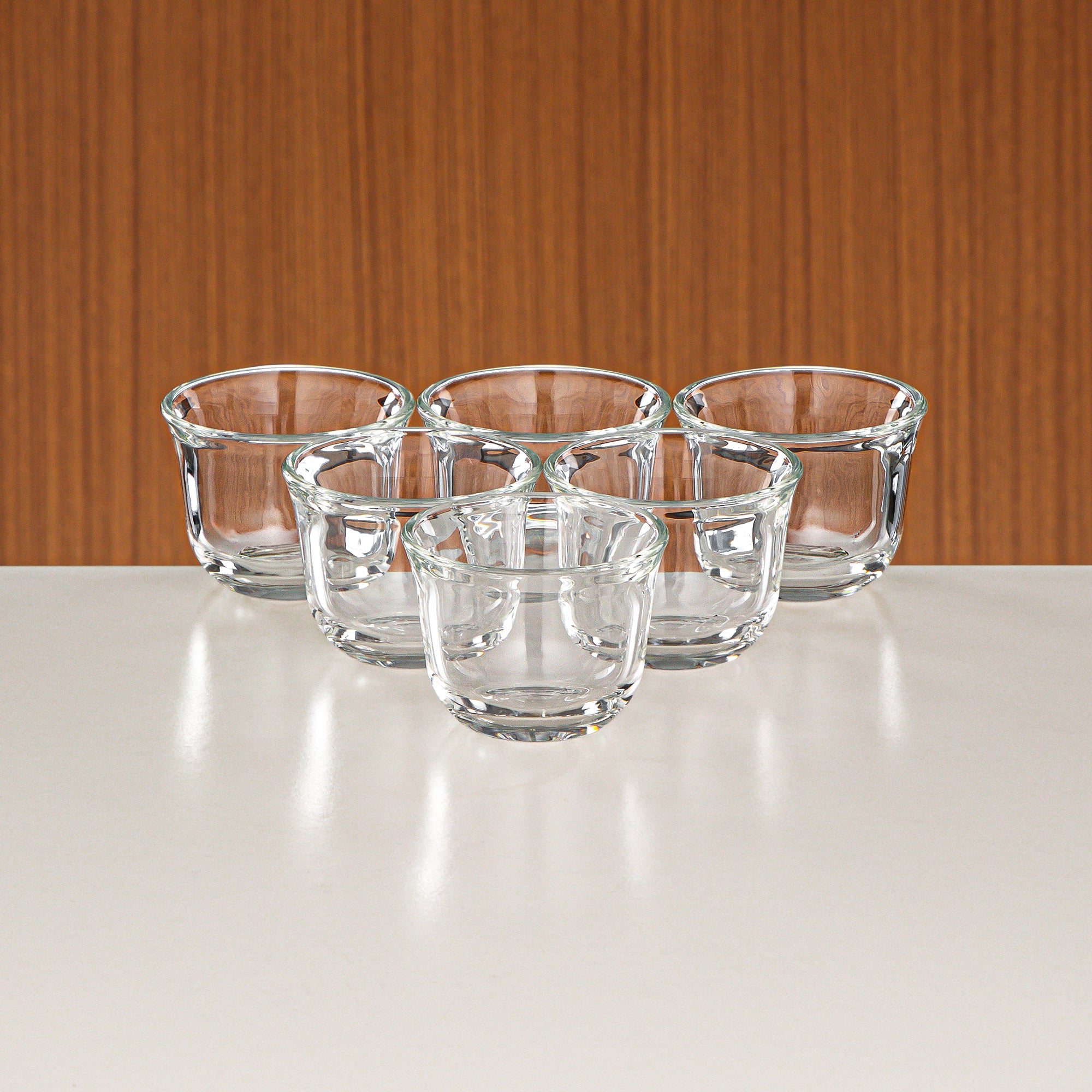 Almarjan Tea & Coffee Set 18 Pieces Gun Black & Gold