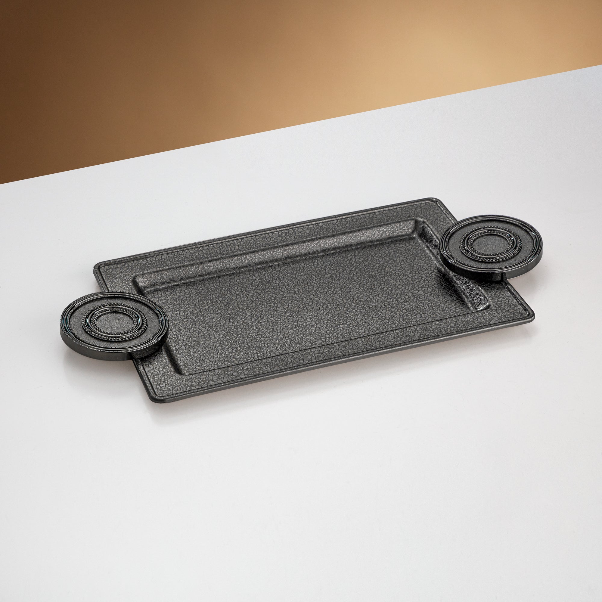 Almarjan Incense Burner Set 3-Piece Black