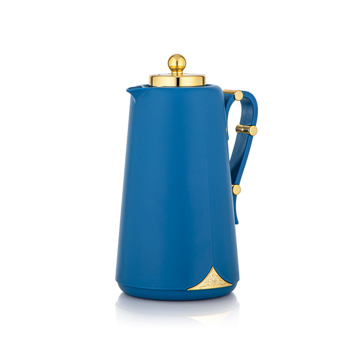 Almarjan 2 Pieces Vacuum Flask Set Blue & Gold - JT23AB-100 BL/G