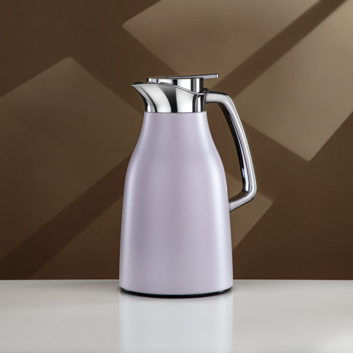 Almarjan 1 Liter Vacuum Flask Light Purple & Silver - RGC-1000Q404YZC