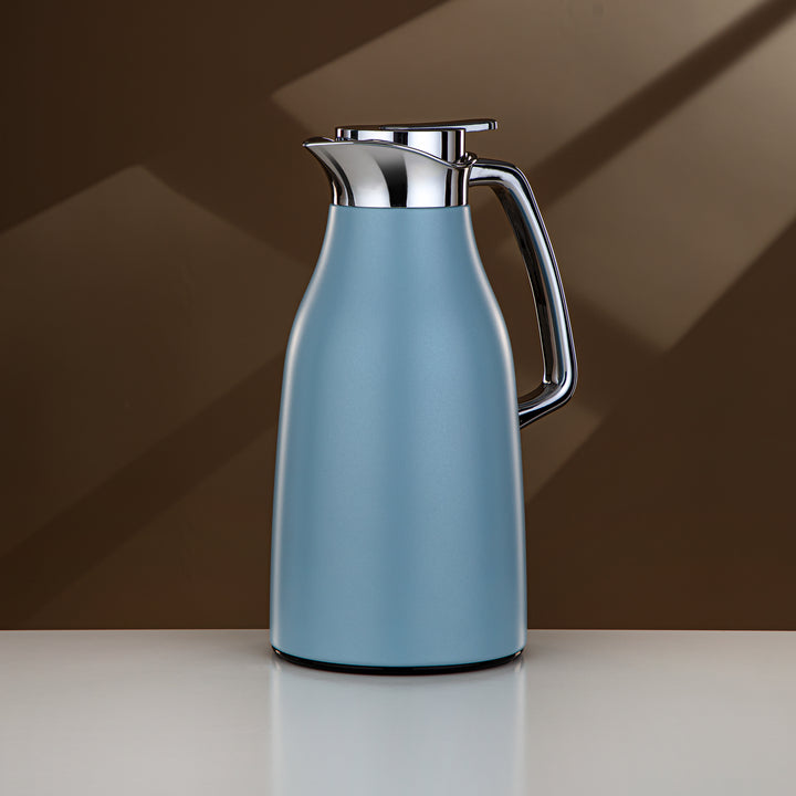 Almarjan 1.3 Liter Vacuum Flask Matt Blue & Silver - RGC-1300Q406YZC