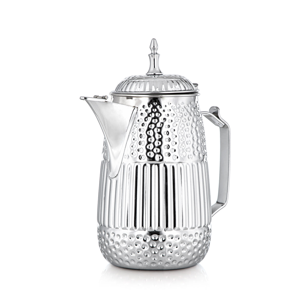 Almarjan 1.8 Liter Marabaa Collection Stainless Steel Milk Jug Silver - STS0010957