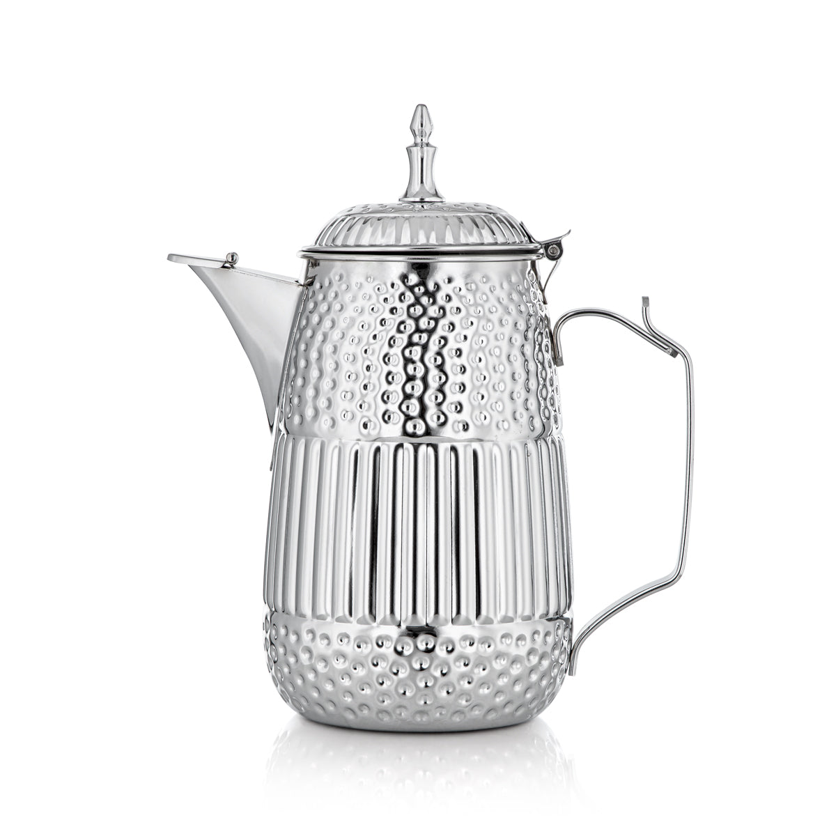 Almarjan 1.8 Liter Marabaa Collection Stainless Steel Milk Jug Silver - STS0010957