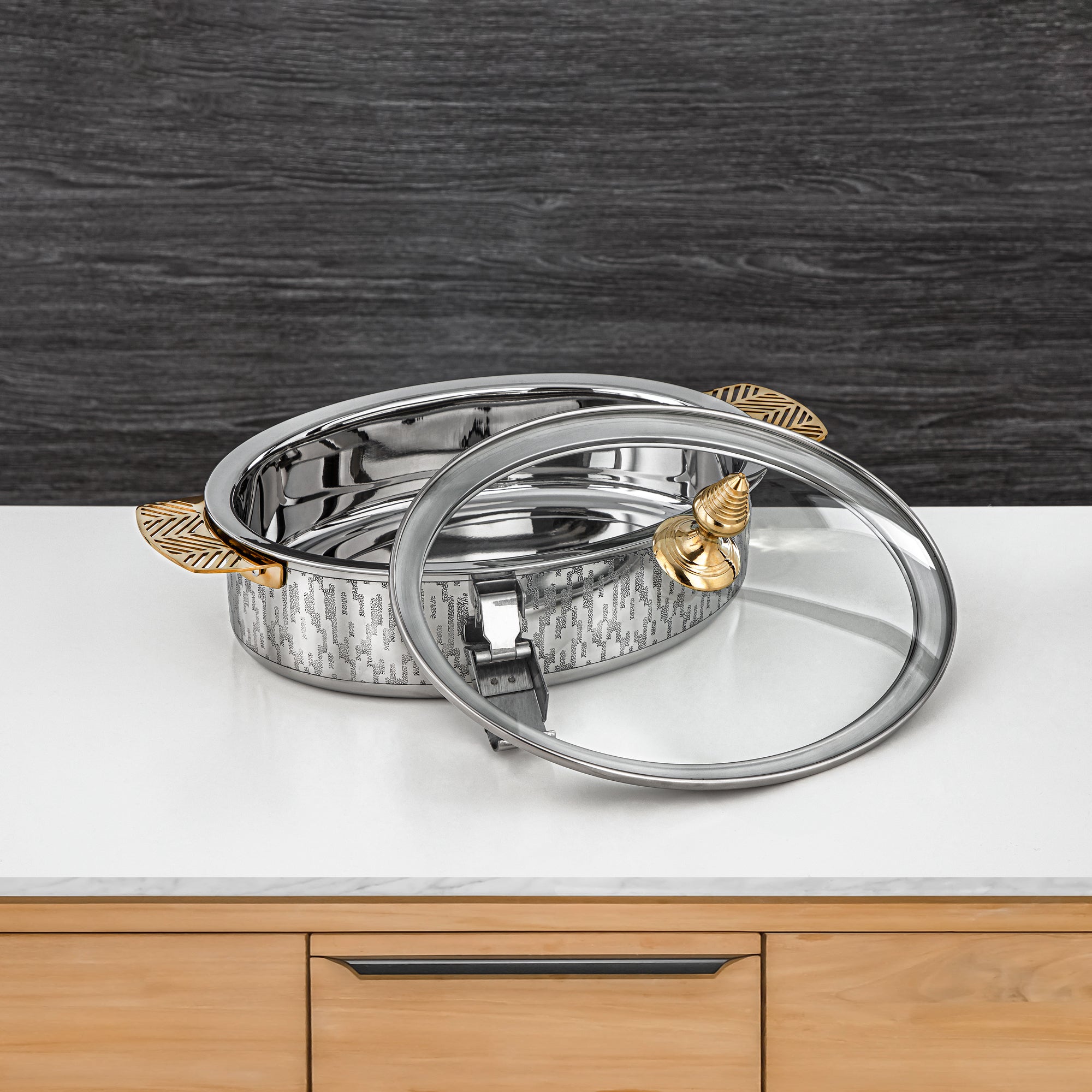 حرارات المرجان ماندى كوليكشن 30 سم فضي وذهبي