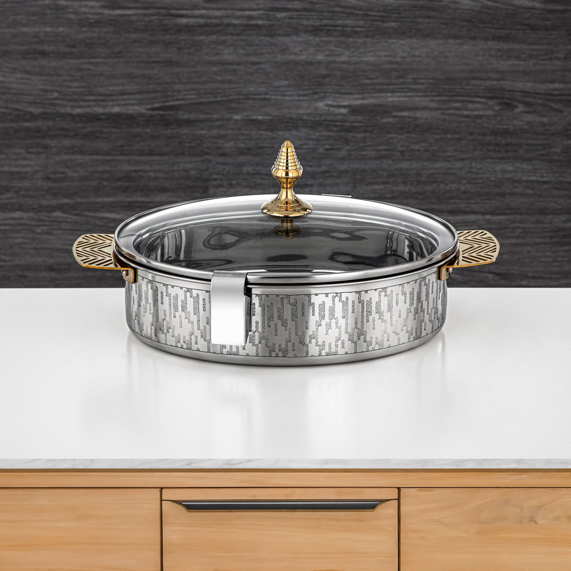 حرارات المرجان ماندى كوليكشن 30 سم فضي وذهبي