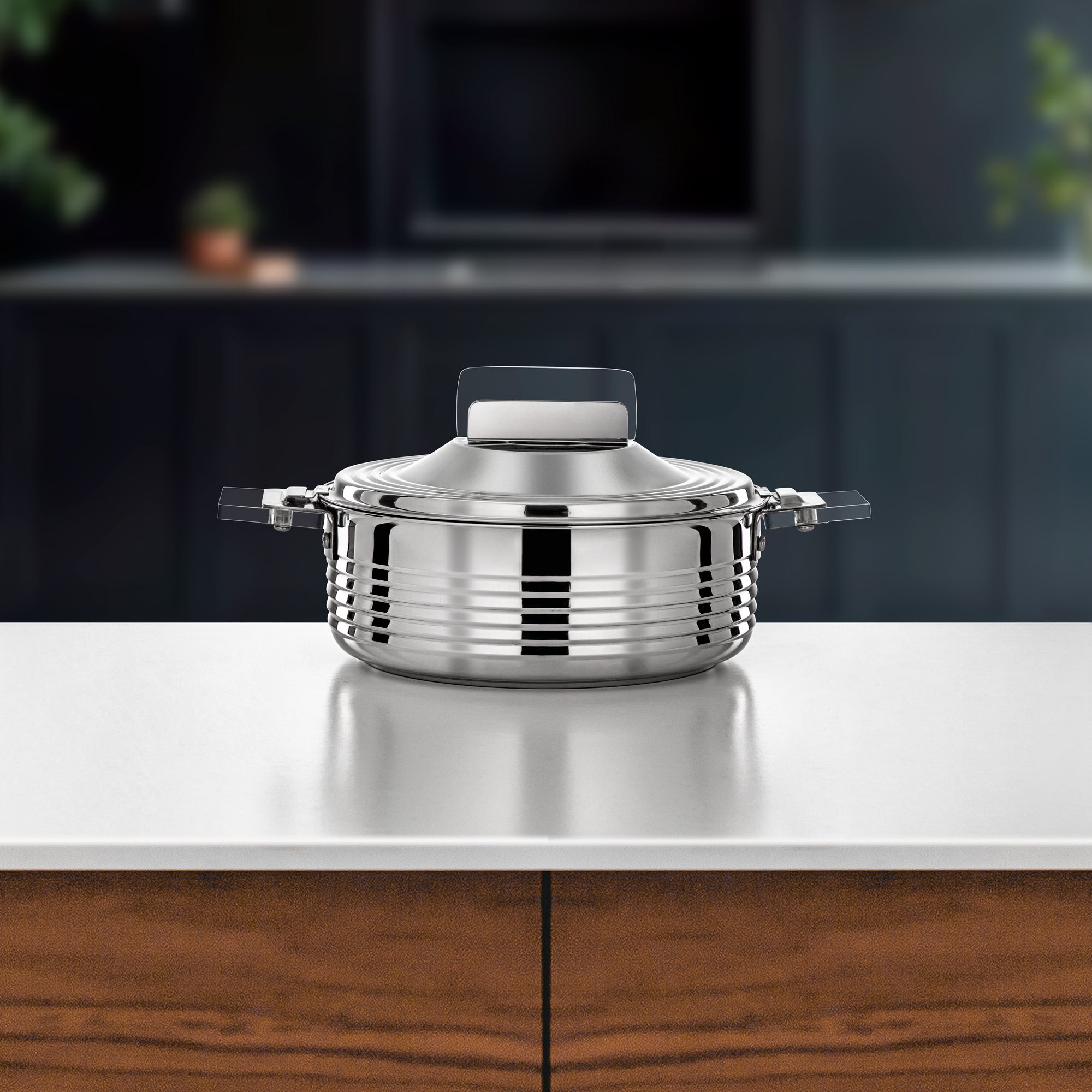 المرجان مهرة حرارات 2.5 لتر فضي (H25P3)