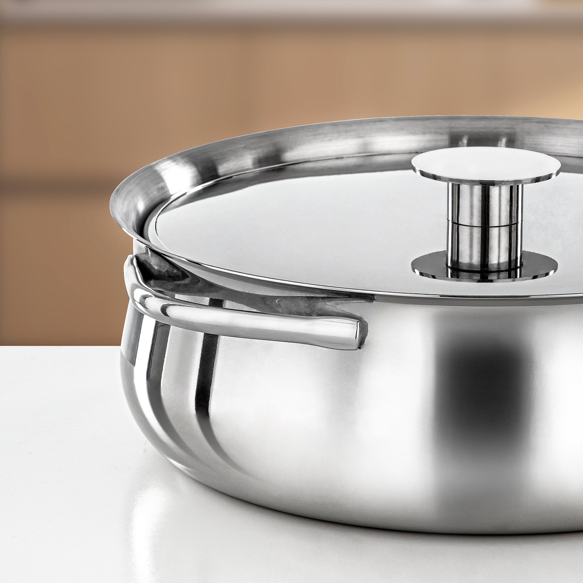 المارجان حرارات ستانلس ستيل، 30 سم (4800 مل)، فضي (H25P15) - مجموعة جواهر