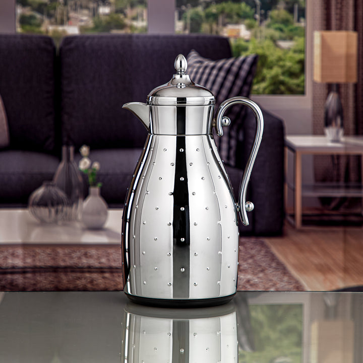 Almarjan 1 Liter Vacuum Flask Silver - VAF0010333