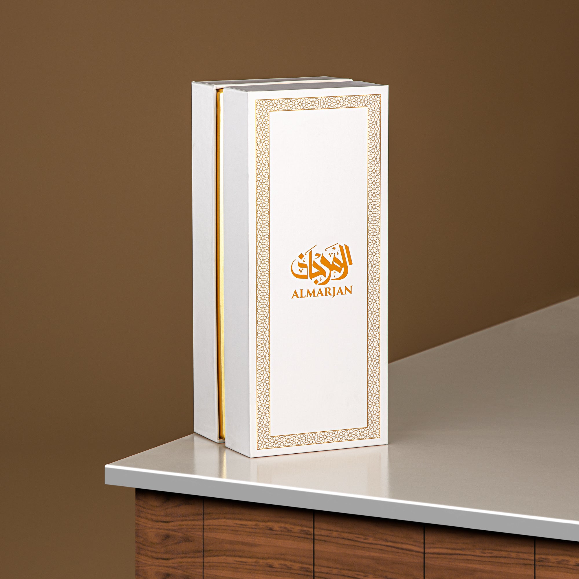 Almarjan Perfume Bottle 200ML (VR-D21-Clear)