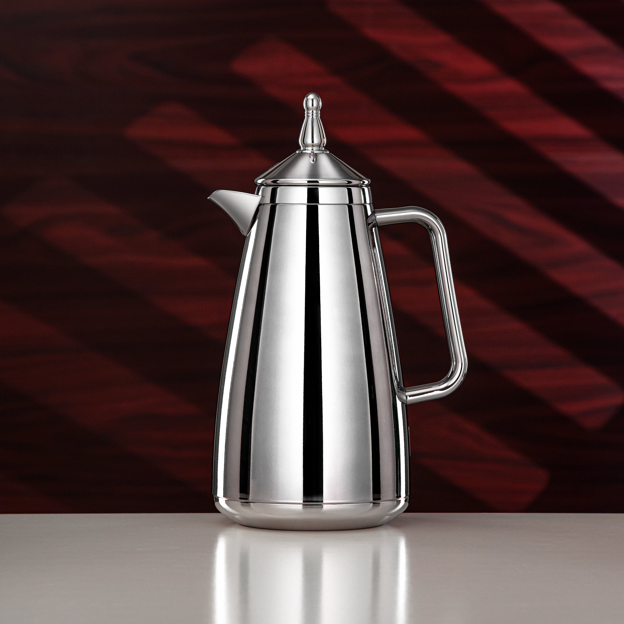 طقم ترامس المرجان 1 لتر + 1 لتر فضي – بطانة زجاجية – XHP-C1000/D1000 C