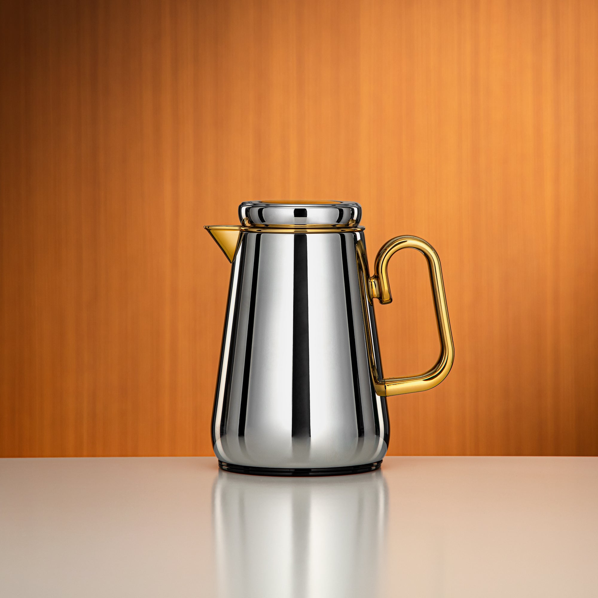 Almarjan Vacuum Flask 0.5L Silver & Gold