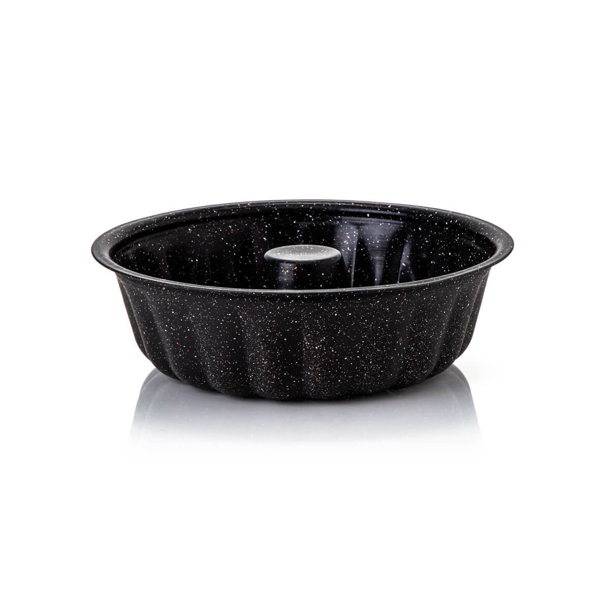 EW's 26 CM Granite Coated Bundt Pan Black - 7661