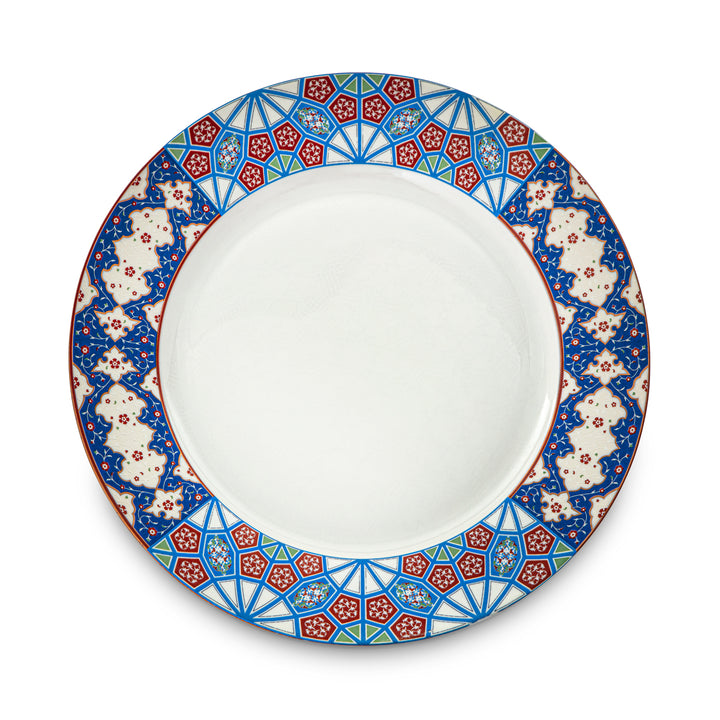 Almarjan 6 Pieces Fonon Collection 10.5 Inches Dinner Plate - 1210