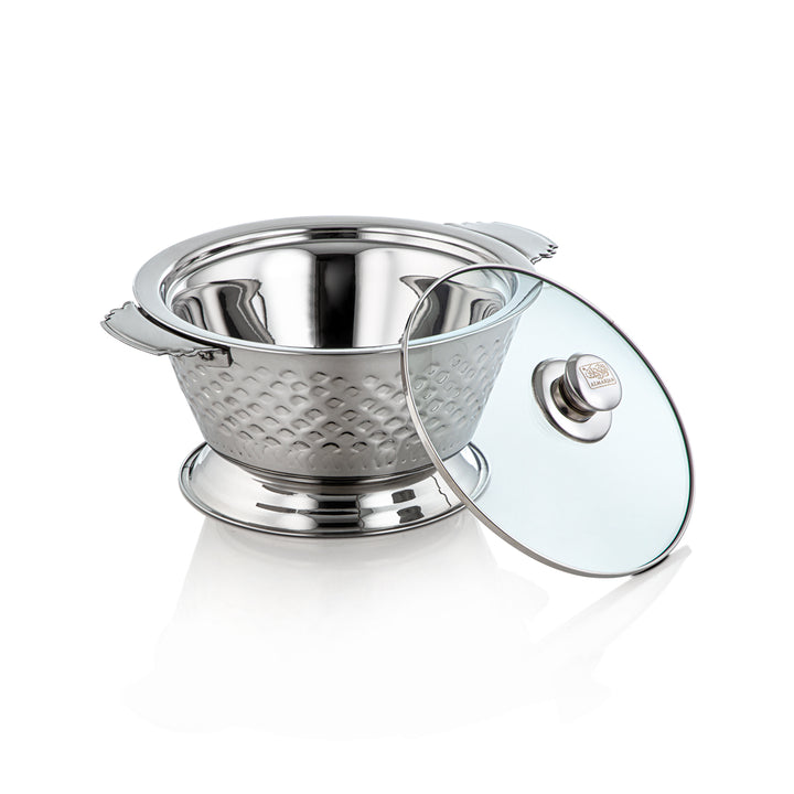 Almarjan 3000 ML Naghma Collection Stainless Steel Hot Pot Silver - H22M57