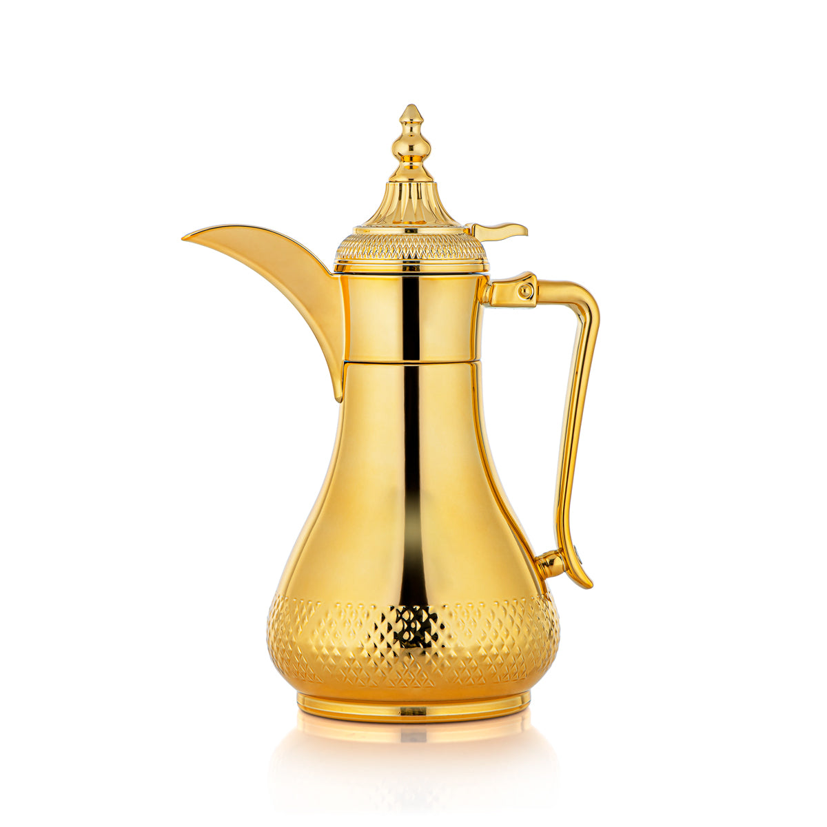 Almarjan 0.6 Liter Stainless Steel Vacuum Dallah Gold- SWD/D-060-G