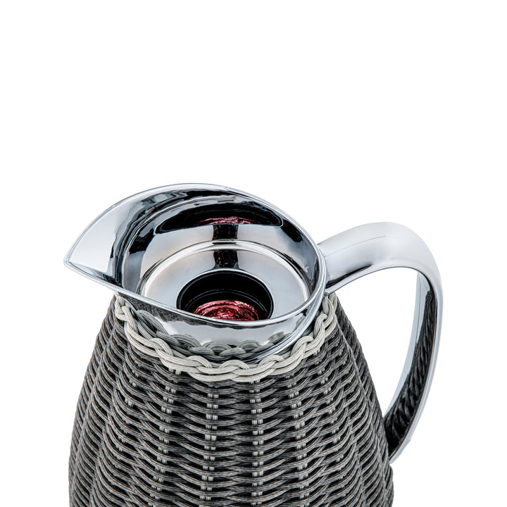 Almarjan 1 Liter Rattan Collection Vacuum Flask - VAF0010313