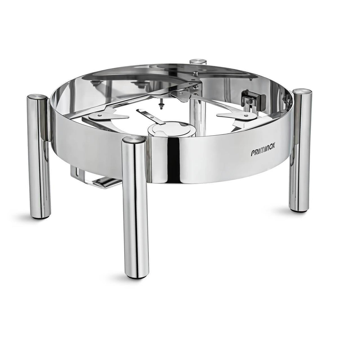 Priminox 6000 ML Stainless Steel Hydraulic Chafing Dish Silver - A11178A